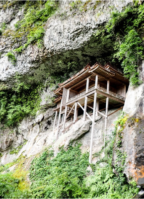 鳥取県　三佛寺